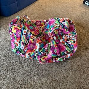 EUC Vera Bradley Colorful Floral Travel Bag